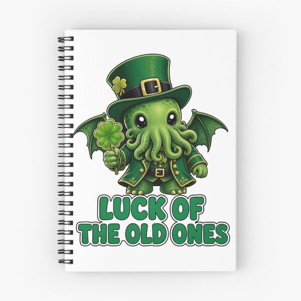Item preview, Lovecraft Luck of the Old Ones – Shamrock Cthulhu designed and sold by Fenay Designs.