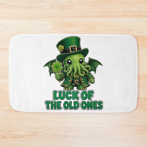 Item preview, Lovecraft Luck of the Old Ones – Shamrock Cthulhu designed and sold by Fenay Designs.