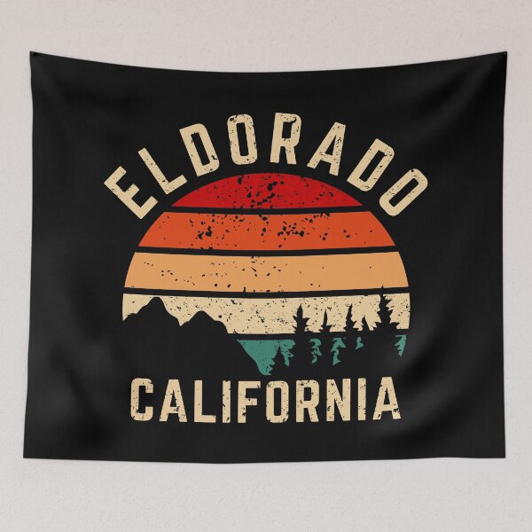 Item preview, Eldorado California Vintage Retro Sunset designed and sold by ForzaDesigns.