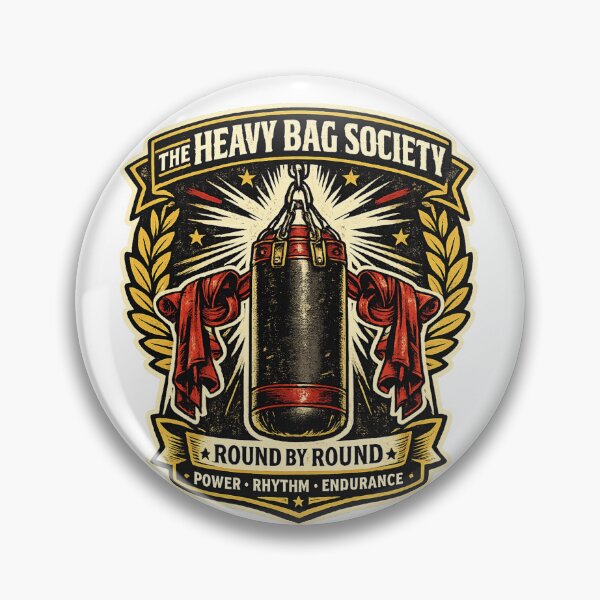Item preview, Heavy Bag Society Boxing Training designed and sold by Rhubarb Bridge Merch.
