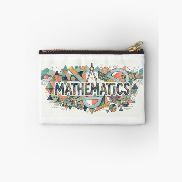 Item preview, Modern Geometric Math Notebook Cover - Abstract Mathematics Pattern Journal designed and sold by MemoMetaverse.