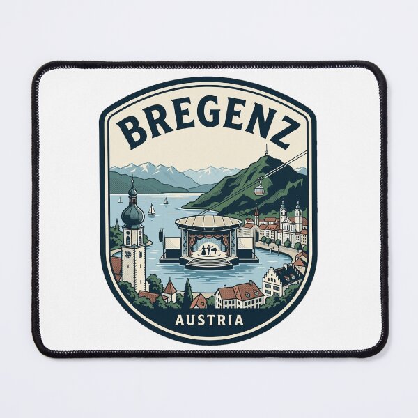Item preview, Vintage Bregenz Austria Lake Constance Travel Badge designed and sold by k3rstman1.
