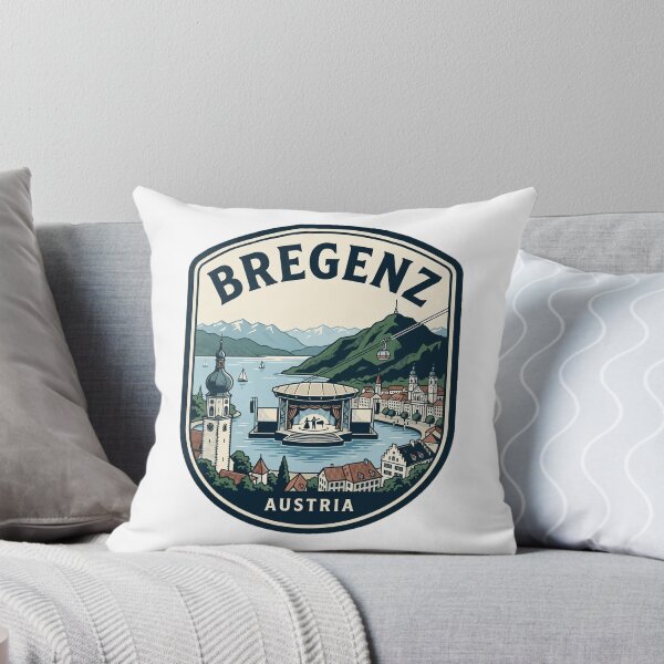 Item preview, Vintage Bregenz Austria Lake Constance Travel Badge designed and sold by k3rstman1.
