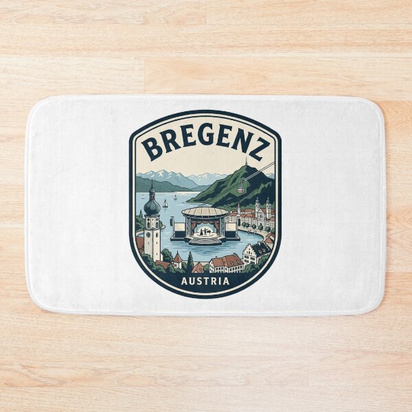Item preview, Vintage Bregenz Austria Lake Constance Travel Badge designed and sold by k3rstman1.