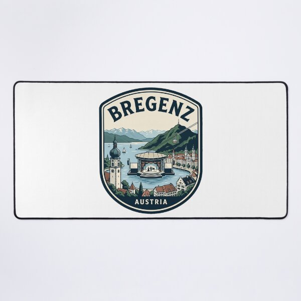 Item preview, Vintage Bregenz Austria Lake Constance Travel Badge designed and sold by k3rstman1.