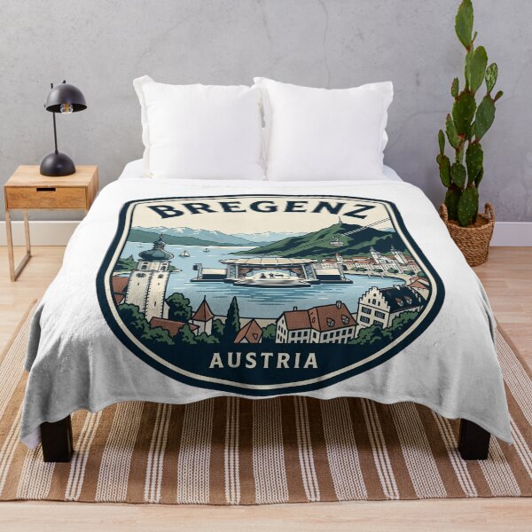 Item preview, Vintage Bregenz Austria Lake Constance Travel Badge designed and sold by k3rstman1.