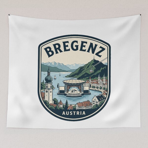 Item preview, Vintage Bregenz Austria Lake Constance Travel Badge designed and sold by k3rstman1.