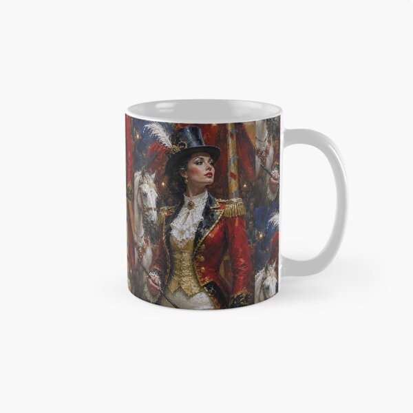 Item preview, The Lady Ringmaster, Queen of the Circus painting. designed and sold by GalleryKauffeld.