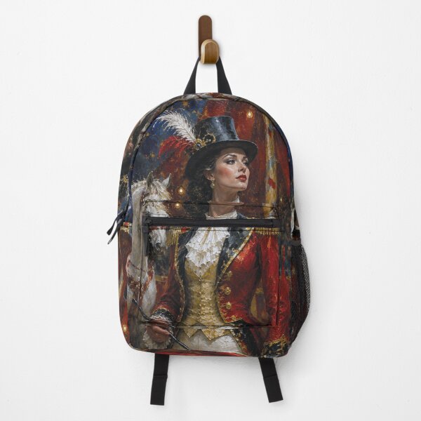 Item preview, The Lady Ringmaster, Queen of the Circus painting. designed and sold by GalleryKauffeld.