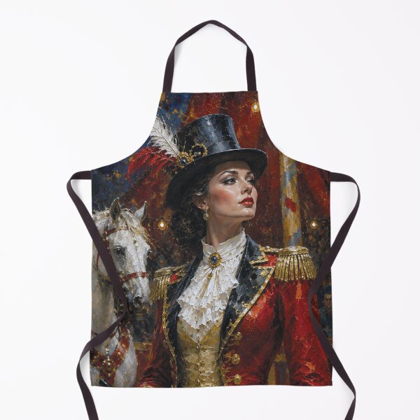 Item preview, The Lady Ringmaster, Queen of the Circus painting. designed and sold by GalleryKauffeld.