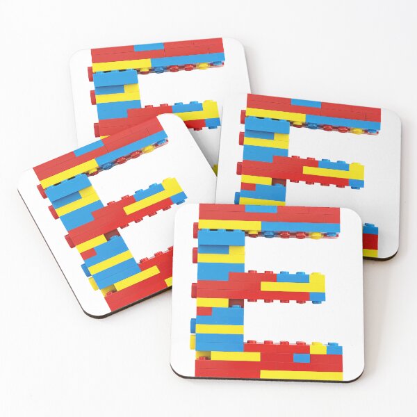 Item preview, BUILDING BLOCKS LETTER E designed and sold by ART-TYPE.