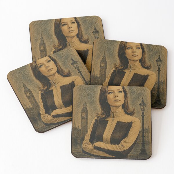 Item preview, Emma Peel - TV Legends Trading Cards designed and sold by halibutgoatramb.