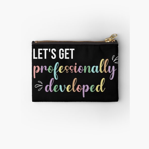 Item preview, Funny Teacher Quote Lets Get Professionally Developed Pastel Color Office Professional Humor designed and sold by MassonCalepon.