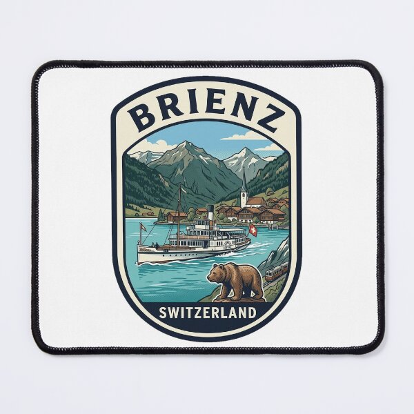 Item preview, Vintage Brienz Switzerland Lake Travel Badge designed and sold by k3rstman1.