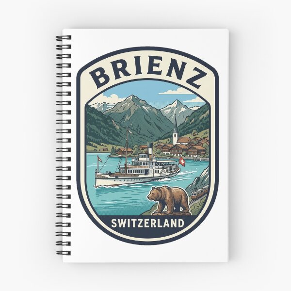 Item preview, Vintage Brienz Switzerland Lake Travel Badge designed and sold by k3rstman1.