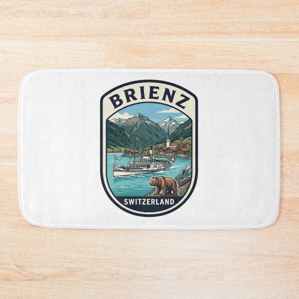 Item preview, Vintage Brienz Switzerland Lake Travel Badge designed and sold by k3rstman1.