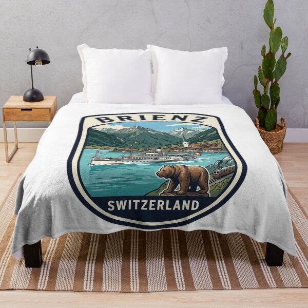 Item preview, Vintage Brienz Switzerland Lake Travel Badge designed and sold by k3rstman1.