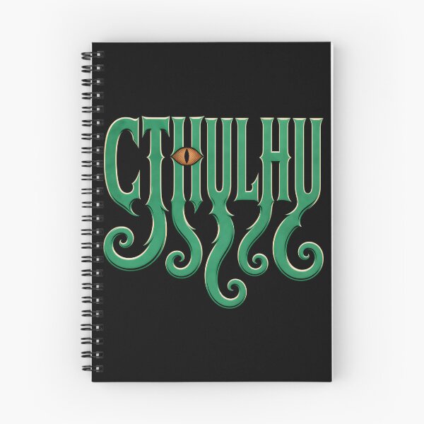 Item preview, Lovecraft Cthulhu – Emerald Tentacle Wordmark designed and sold by Fenay Designs.