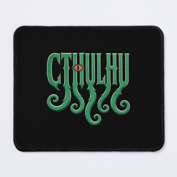 Item preview, Lovecraft Cthulhu – Emerald Tentacle Wordmark designed and sold by Fenay Designs.