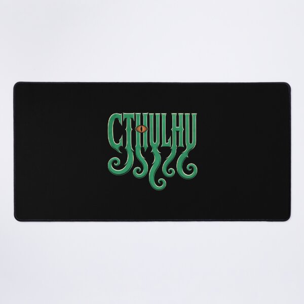 Item preview, Lovecraft Cthulhu – Emerald Tentacle Wordmark designed and sold by Fenay Designs.