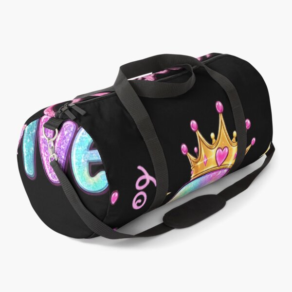 Item preview, Cute 5th Birthday Girl Her Royal Fiveness Rainbow Glitter Princess Butterfly Crown designed and sold by MassonCalepon.