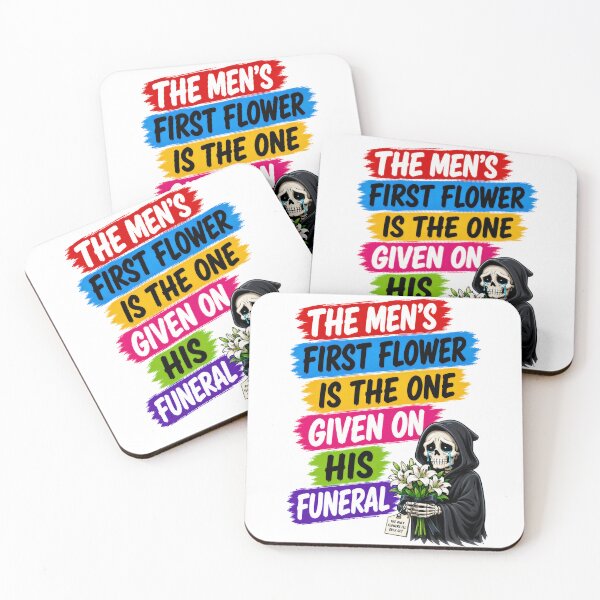 Item preview, The Men's First Flower Is The One Given On His Funeral designed and sold by KLERIKSTORE.