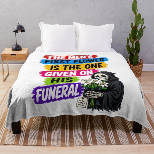 Item preview, The Men's First Flower Is The One Given On His Funeral designed and sold by KLERIKSTORE.