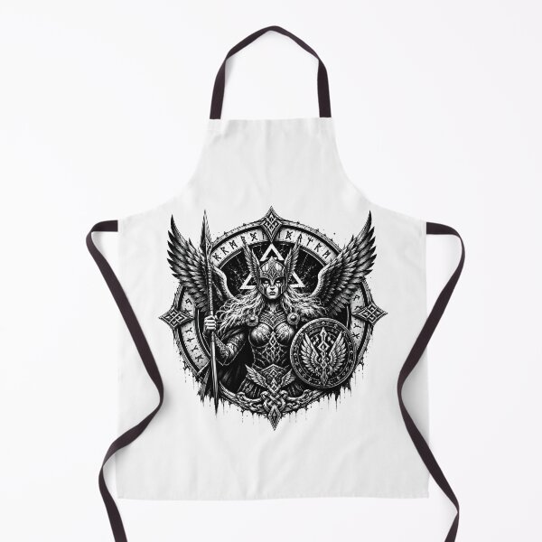 Item preview, Valkyrie – Norse Warrior Queen | Viking Shieldmaiden | Nordic Raven Art designed and sold by Bizon2910.