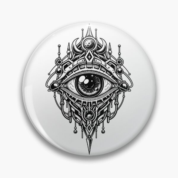 Item preview, Cybernetic Cosmic All-Seeing Eye designed and sold by AuudiVasustudio.