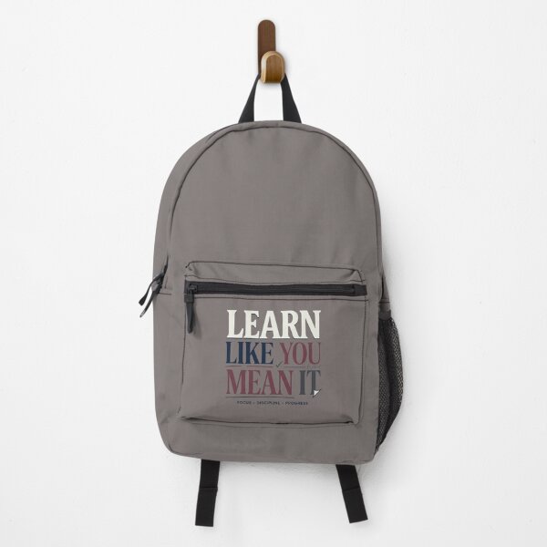 Item preview, Learn Like You Mean It | Premium Student Motivation Typography designed and sold by Amr Darwish Graphic designer.