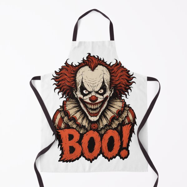 Item preview, Creepy Clown BOO Scary Halloween designed and sold by wizooo411.