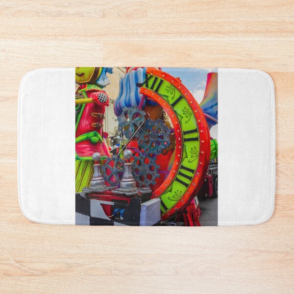 Item preview, Colorful Carnival Parade Float With Giant Clock, Gears, Jester Puppet and Decorative Props designed and sold by Nmallia.