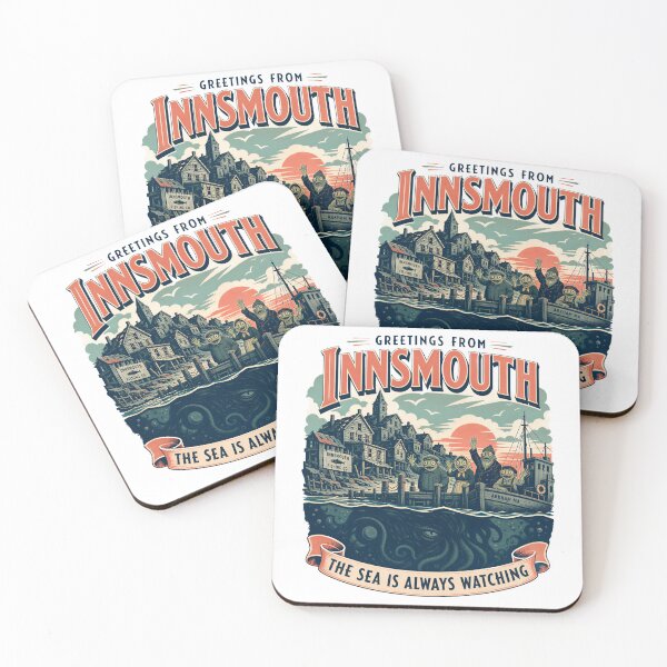 Item preview, Innsmouth Greetings – The Sea Is Always Watching designed and sold by Fenay Designs.