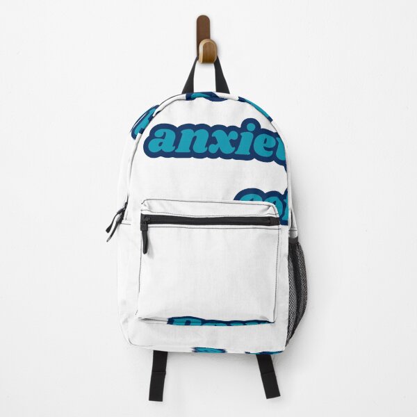 Item preview, Powered by Anxiety and Iced Coffee - Funny Retro Quote designed and sold by NotYourClub.