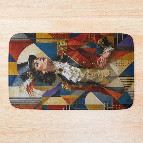 Item preview, The Lady Ringmaster, Queen of the Circus cubistic painting. designed and sold by GalleryKauffeld.