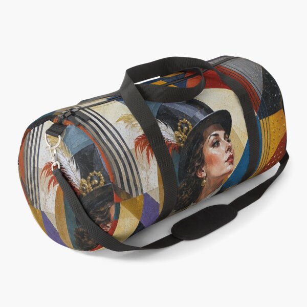 Item preview, The Lady Ringmaster, Queen of the Circus cubistic painting. designed and sold by GalleryKauffeld.
