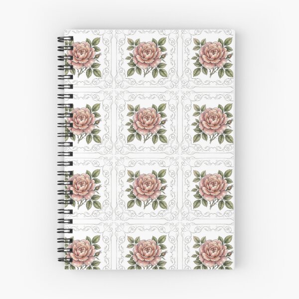 Item preview, Vintage Watercolor Wild Rose Botanical Tile designed and sold by 0Zetgest.
