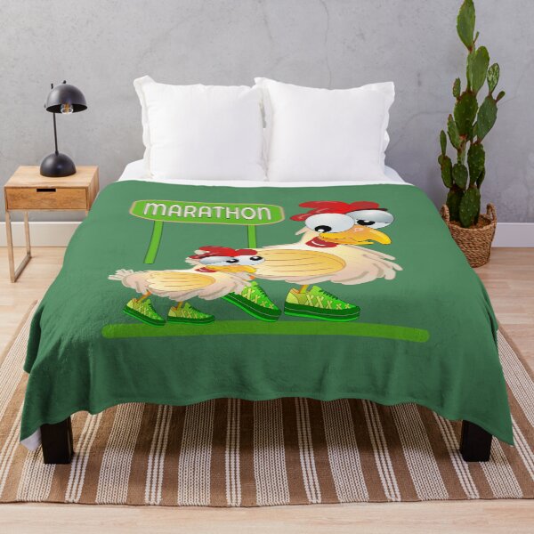 Item preview, Marathon Running Chickens designed and sold by minimalartstory.