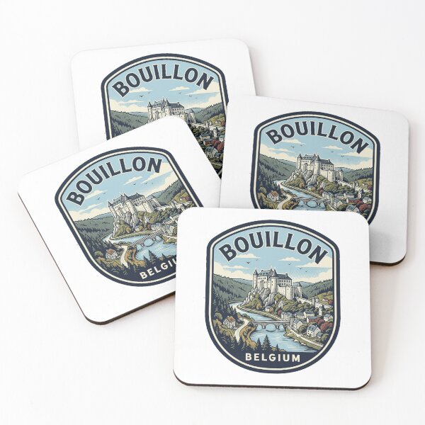 Item preview, Vintage Bouillon Belgium Castle Travel Badge designed and sold by k3rstman1.