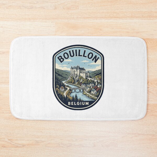 Item preview, Vintage Bouillon Belgium Castle Travel Badge designed and sold by k3rstman1.