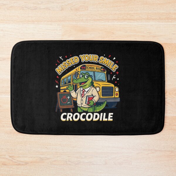 Item preview, Missed Your Smile Crocodile Teacher Back to School Humor designed and sold by Redgiant87x.