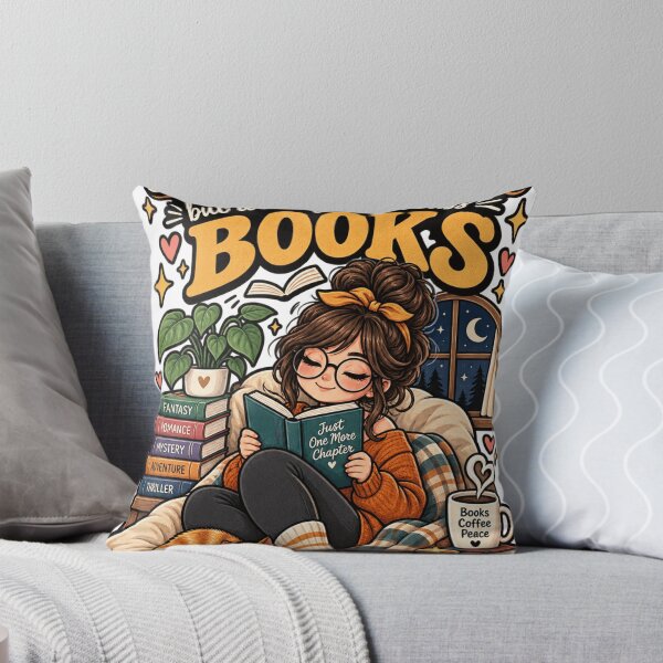 Item preview, Introverted But Willing To Discuss Books Cute Book Lover Reading Design designed and sold by ArhaanFashions.