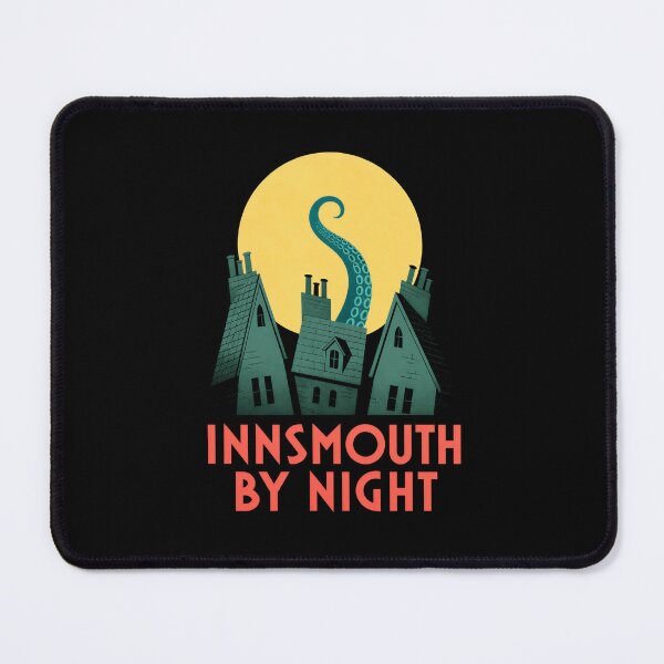 Item preview, Innsmouth by Night – Moonlit Rooftop Tentacle designed and sold by Fenay Designs.