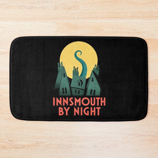 Item preview, Innsmouth by Night – Moonlit Rooftop Tentacle designed and sold by Fenay Designs.