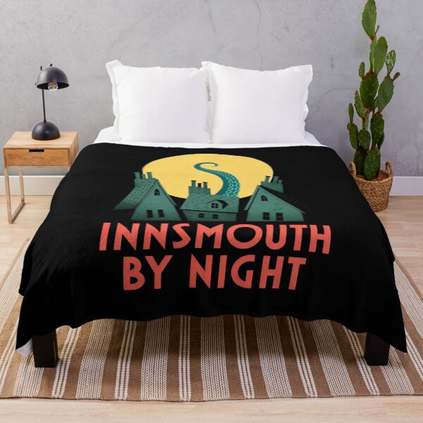 Item preview, Innsmouth by Night – Moonlit Rooftop Tentacle designed and sold by Fenay Designs.