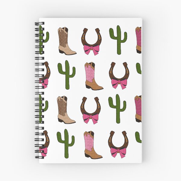 Item preview, Pink Cowgirl Western Pattern with Boots, Horseshoes and Cactus designed and sold by May23ELA.
