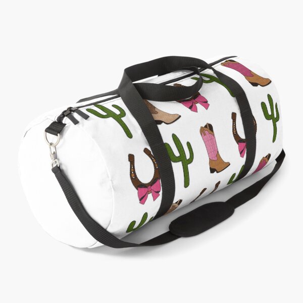 Item preview, Pink Cowgirl Western Pattern with Boots, Horseshoes and Cactus designed and sold by May23ELA.