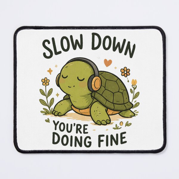 Item preview, Slow Down Youre Doing Fine designed and sold by maximinano100k.