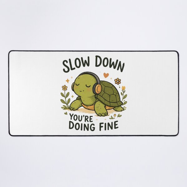 Item preview, Slow Down Youre Doing Fine designed and sold by maximinano100k.