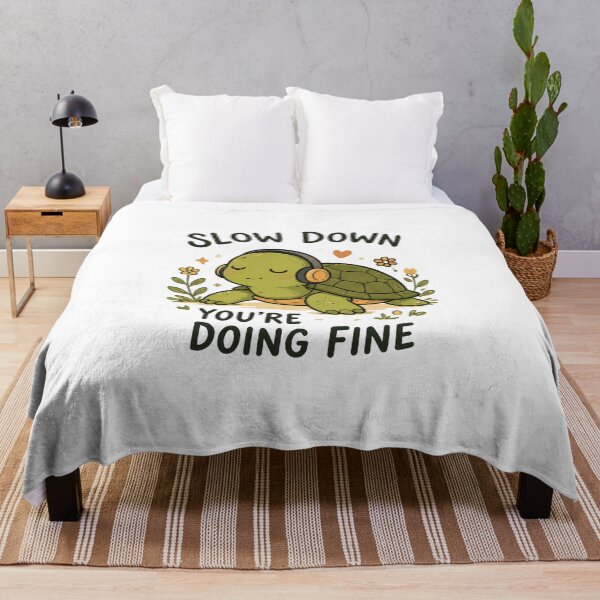 Item preview, Slow Down Youre Doing Fine designed and sold by maximinano100k.